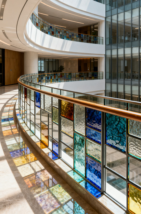 Enameled Glass