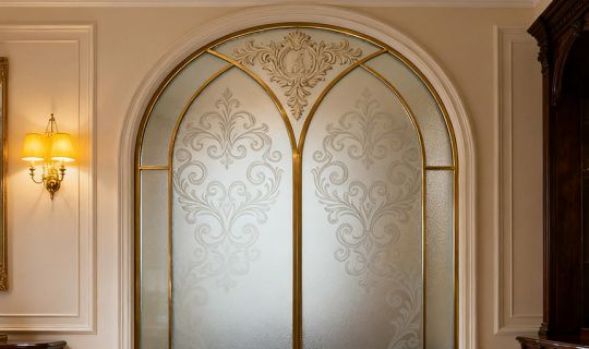 5mm Tempered Ceramic-Frit Glass + 1.52PVB Interlayer + 5mm Tempered Clear Glass